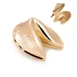 Gold Plated Fortune Cookie
