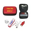 Travel Power Bank Car Charge USB Charger Kit Zipper Pouch