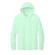 Unisex Long Sleeve Hooded T-Shirt - Mint