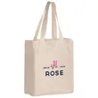 Cotton Canvas Tote Bag - 6 oz - Screen Print