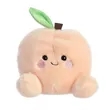 5" Peach Bean Bag Line Plush Toy Stuffed Animal