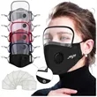 Reusable Face Mask with Eyes Shield
