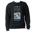 500 Hits AA ReFlex Fleece Sweatshirt - 1 DTF (Full Front)