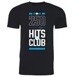 250 Hits Club Next Level CVC T-Shirt - 1 DTF (Front Chest)
