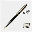 MONTBLANC® Classique Rollerball Black and Gold Trim Pen