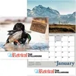 Full Color Sportsman Spiral Wall Calendar