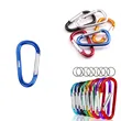 2.28" Small Carabiner Clip Keychain