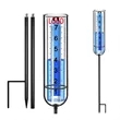 7 Inch Rain Gauge Replacement Tube for Outdoor Garden Use