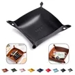 Foldable Leather Valet Tray