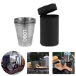 Outdoor Portable Stackable Stainless Steel Cup Set
