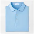 Peter Millar Solid Performance Jersey Polo - Cottage Blue