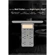 Sensor Night Light Outlet Extender