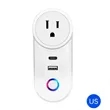 Wi-Fi Smart Plug w/USB A & C Ports