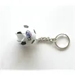 Soccer Ball Bottle Opener Keychain Key Ring
