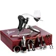 Luxury Rabbit Head Corkscrew Wine Opener Set Accessories