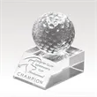 Golf Ball Crystal Award - Match Play