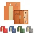Gift Box Journal Set with Pen and USB Flash Drive