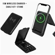 Wireless Charger + Cable Kit + Stand