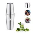 Bar Supplies Stainless Steel Double Layer Cocktail Shaker
