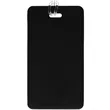 Plastic Luggage Tag with PVC Strap