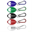 Football Shaped Bottle Opener with Key Ring and Carabiner