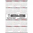 Medium Memo Year-In-View® Center Ad Calendar