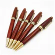 Natural Wood Ballpoint Pen Case Set