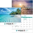 Beaches Spiral Wall Calendar