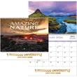 Luxe Gallery Amazing Nature Spiral Wall Calendar