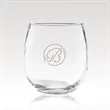 16 oz Stemless Red Wine Glass - Custom Etch Included (4)