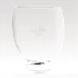 European Crystal Vase - Hand-Blown, Etched - Giocoso