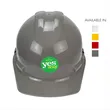 Granite Vented Cap Style 4 Point Ratchet Hard Hat