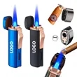 Windproof Universal Three Blue Jet Flame Lighter
