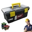 Double-Layer Tool Storage Box Organizer with Handle