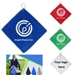 Microfiber Golf Towel w/ Grommet & Hook - 12"w x 12"h