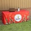 All Over Full Color Table Cover fitted 4-sided, 6'