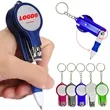 6 In 1 Multifunction Keychain With Nail Clipper Mirror Pen
