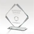 Tetrad Clear Glass Award - Quadruple Beveled Edges