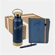 TiTUS® 17 oz Water Bottle, Melange Notebook & Pen Gift Set