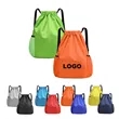 Waterproof Drawstring Backpack Bag with Mesh Pockets