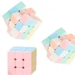 Macaron Color Three Level Primer Stress Puzzle Cube