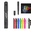 Multi-Function LED Flashlight Pen with Whistle and Keychain