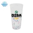 Mood™ 26 oz. Rainbow Confetti Tumbler, Full Color Digital
