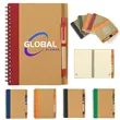 Eco Friendly Spiral Notebook with pen
