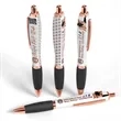 Squared Basset II Satin Soft Touch Gel Performance Pen™ (Ros