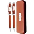 Terrific Timber-3 Pen and Pencil Set in Wooden Box