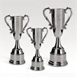 Pedestal Trophy Cup - Nickel Finish, w/ Etch - Vanderbilt
