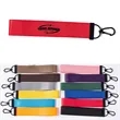 Solid Color Woven Lanyard Keychain for Bags and Phones