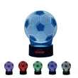 USB charging 3D Smart 7 color Football Soccer LED Light