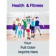 Health & Fitness Coloring Book